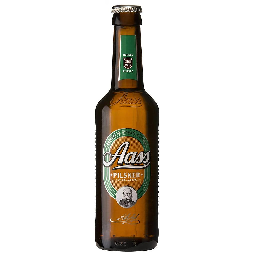 Aass pilsner flaske