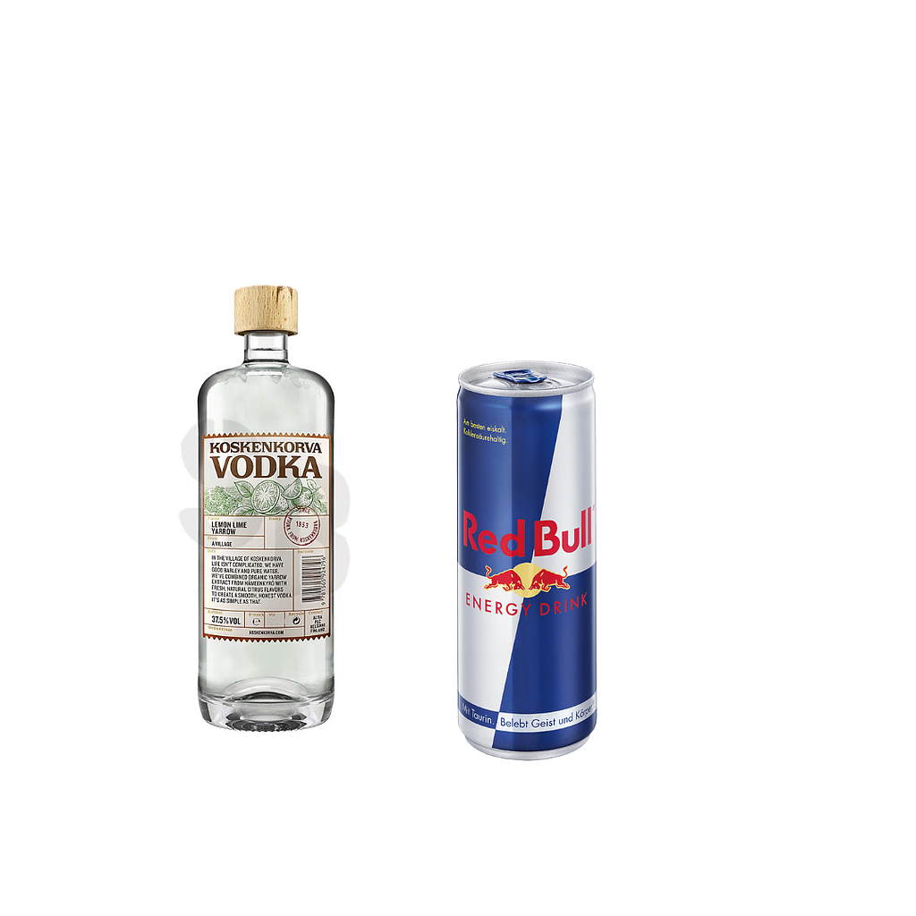 Vodka redbull (20 år) 